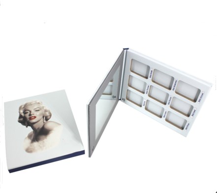 White cosmetics palette