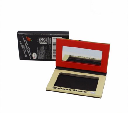 Single square hole powder compact