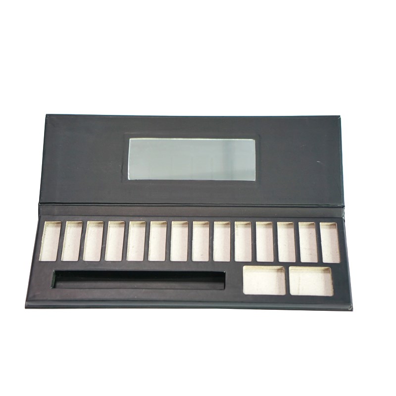 Matt black paper eyeshadow palette