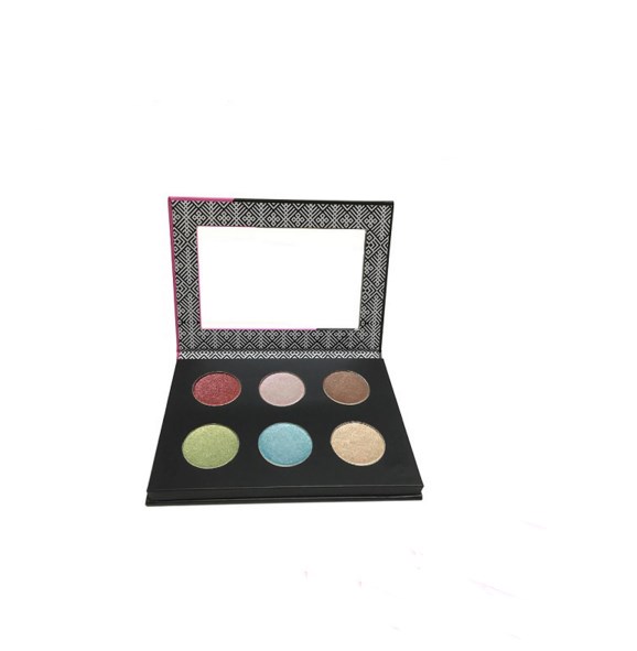 Eyeshadow palette with mirror